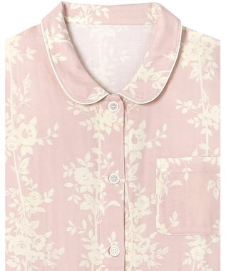 Wing パジャマ 長袖 長ズボン 綿100%(本体) レディース EP7041 ウイング／ワコール ピンク