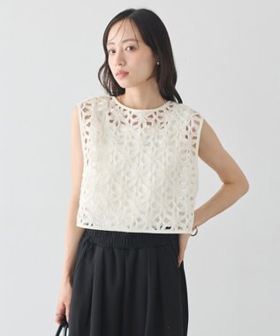 earth music&ecology コードレースベスト Off White