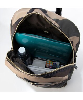 LA BAGAGERIE 【インクジェットプリント】リュックサック カモフラージュ