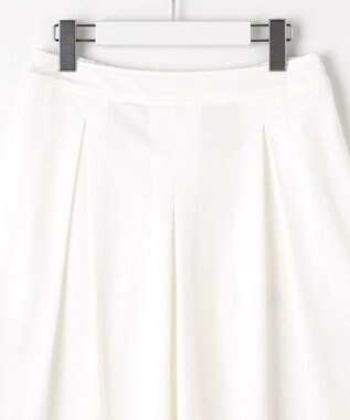 J.PRESS LADIES 【WEB限定カラーあり・洗える】トリコットジャージー フレアーパンツ ホワイト系