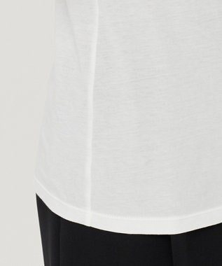 uncrave アルビニスタシフォン ボートネック カットソー（uncrave STANDARD） オフ