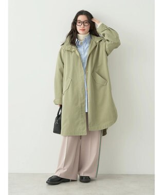 earth music&ecology モッズコート Khaki