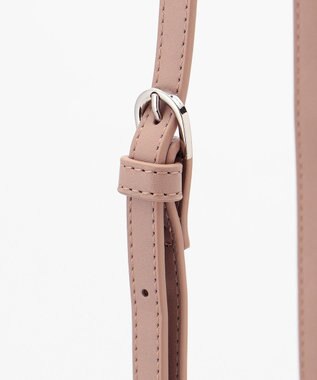 LA BAGAGERIE モノグラムデイリーミニマムポシェット ピンク