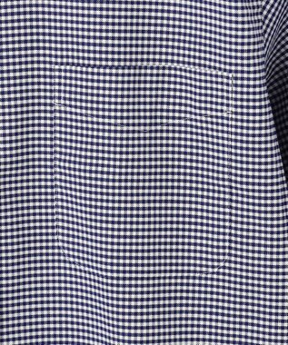 J.PRESS MEN 【WEB・一部店舗限定】ギンガムチェック 半袖シャツ/B.D ネイビー系3