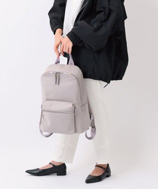 ACE BAGS & LUGGAGE W&.Day/Night ハウン スリムリュック A4サイズ 13.3インチPC収納 15572 ダブルアンドデイナイト モーヴピンク