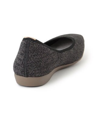 steppi 【洗える/撥水】 トリムスクエア パンプス ダークグレー