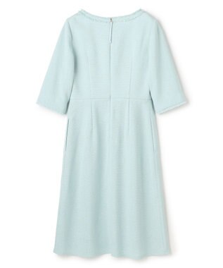 TOCCA FROST MIST TWEED ドレス スカイブルー系5