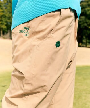 PW CIRCULUS 【花粉がつきにくい】【MEN】BASICテーパードパンツ ゴルフ ベージュ系