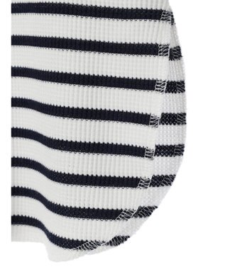 Green Parks ワッフルプルオーバー Border