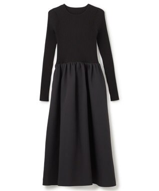 NAVE 【Nave・洗える】コンビネーションドレス ブラック系