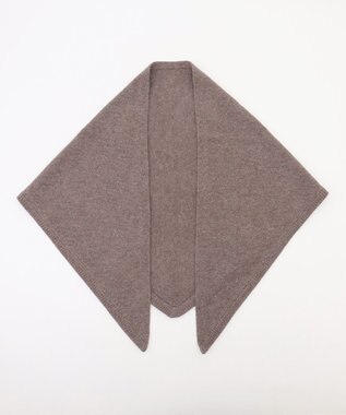 23区 【SLOW/一部店舗限定】ソフトウール ニット ストール ブラウン系