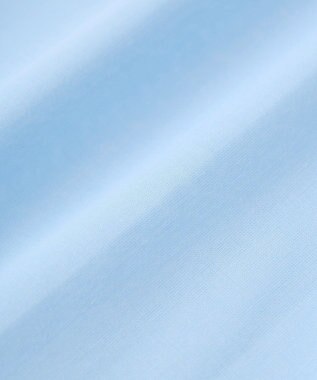 AMERICAN HOLIC イージーケア 接触冷感フレンチスリーブギャザーシャツ Sax