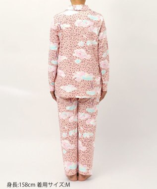 tsumori chisato SLEEP ツモリチサト パジャマ 長袖 長ズボン 綿100%(本体) レディース UDX581 /ワコール ベージュ