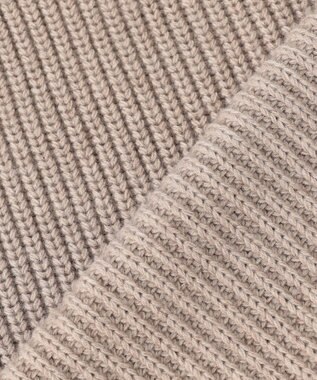 BEIGE， 【洗える】LEADER / ボタンディティールハイネックトップス Taupe