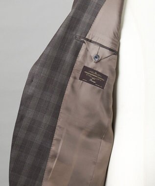 GOTAIRIKU 【CANONICO/カノニコ】 リベンジ 150's 通年スーツ（ブラウン×チェック） ダークブラウン系4