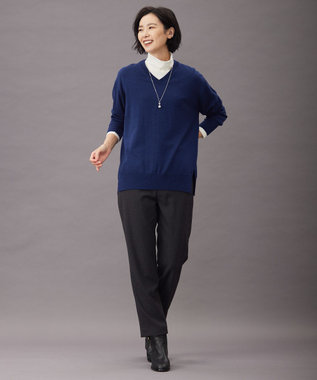 洗える】EASY WOOL Vネック ニット / J.PRESS LADIES L | ファッション