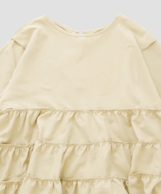 San-ai Resort（三愛水着楽園） 【WEB限定】5点セット キャップ付きUVカットタンキニ+ティアードラッシュセット水着【BeachQueen(ビーチクイーン）】 ベージュ