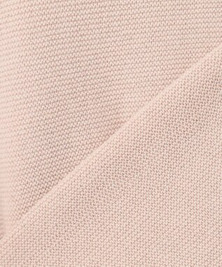 組曲 S 【WEB限定】コットンポリエステル5分袖リラクシー ニット グレージュ系