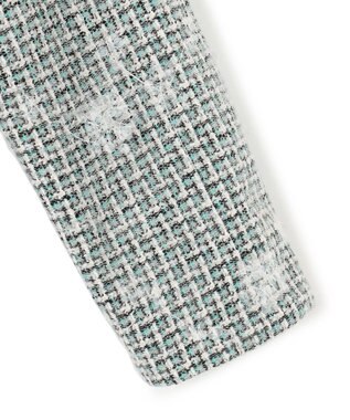 TOCCA SPANGLE OF FLOWER ドレス グリーン系5