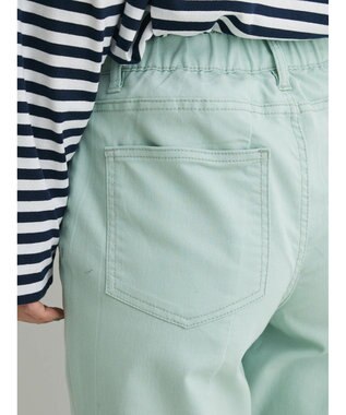 Green Parks ＧＵＭストレッチカラースリムストレートパンツ Mint