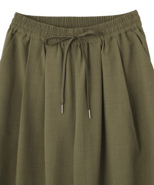 AMERICAN HOLIC 【マルチ機能】ドライタッチワイドパンツ Khaki