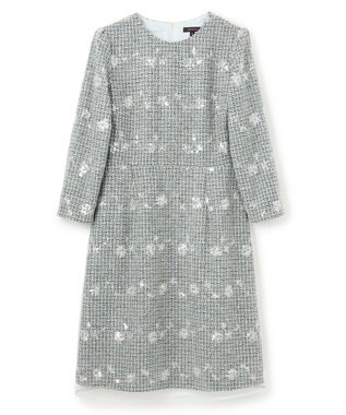 TOCCA SPANGLE OF FLOWER ドレス グリーン系5