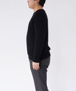 TOQUE 〈高垣麗子さんコラボ〉【ユニセックス】ベビーアルパカラグランニット 漆黒