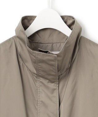 ICB 【洗える】グランウォームソフトサテン ミリタリーベスト フォーン系