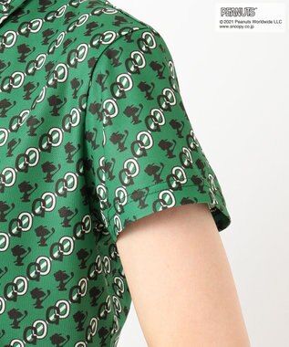 Peanuts Women スヌーピーコラボ 総柄ポロシャツ 23区golf ファッション通販 公式通販 オンワード クローゼット