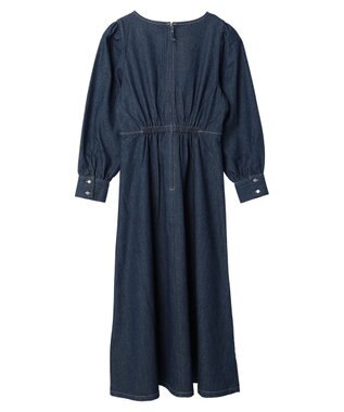 Green Parks ・ＥＬＥＮＣＡＲＥ　ＤＵＥウエストタックデニムワンピース Indigo