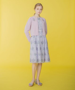 TOCCA 【洗える！】MINOSA KNIT カーディガン ラベンダー系