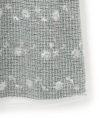 TOCCA SPANGLE OF FLOWER ドレス グリーン系5