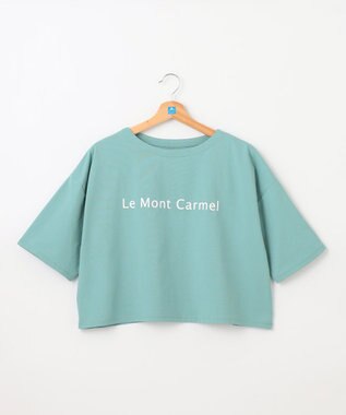 SHARE PARK LADIES 【UVカット・吸水速乾・ストレッチ・軽量 】ロゴショートTシャツ（S・Mサイズ） サックスブルー系