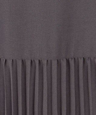 23区 【洗える】ウールシアービエラ ワンピース グレー系