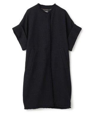 BEIGE， 【S-size】CAMBON / ハーフスリーブアウター Navy