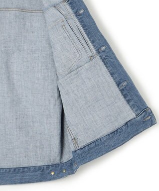 J.PRESS YORK STREET 【UNISEX】デニムGジャン スカイブルー系