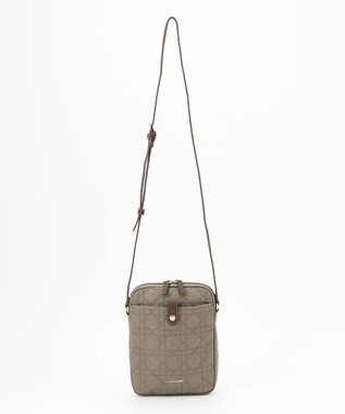 LA BAGAGERIE グリッドキルティングショルダー
