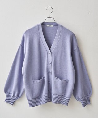 WEGO 【SCHOOL ITEM】ニットカーディガン ゼニスブルー