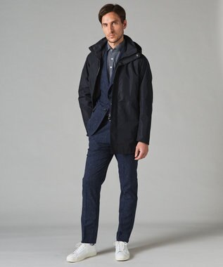 GOTAIRIKU 圧倒的清涼感・８つの機能美【接触冷感/通気性/軽量/撥水…等】クールドッツ セットアップパンツ（24年モデル） ネイビー系8