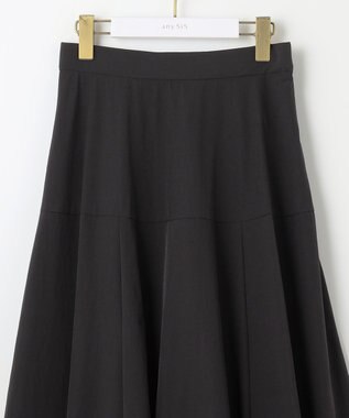 ANY SIS 【洗える】バルーン スカート ブラック