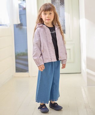 ANY KIDS ガーリー マウンテン パーカー ラベンダー