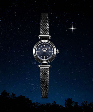 CITIZEN 【特定店取扱いモデル】ジュエリーのように煌めくラウンドメッシュモデル EG7085-50L