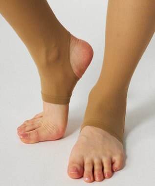 FILA GOLF／marie claire 【marie claire SPORT】 Atsugi共同開発｜スポーツストッキング（トレンカタイプ）ゴルフ ベージュ