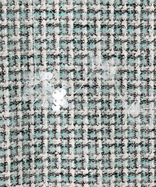 TOCCA SPANGLE OF FLOWER ドレス グリーン系5