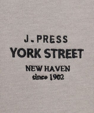 J.PRESS YORK STREET 【UNISEX】ワンポイント腰ポケットTシャツ ベージュ系