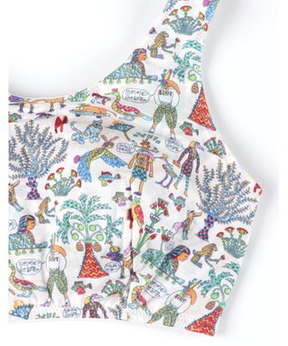 tsumori chisato SLEEP ツモリチサト ナイトアップブラ ノンワイヤーブラ 夜用ブラ ナイトブラ レディース UBX573 /ワコール アイボリー