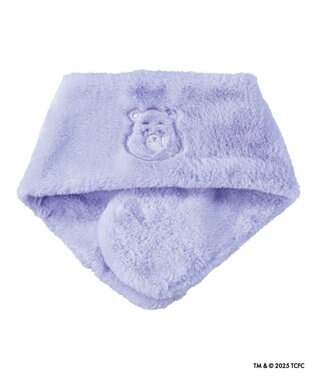 MOONBAT Care Bears(ケアベア) フェイクファーマフラー 手洗い可能 ライトパープル