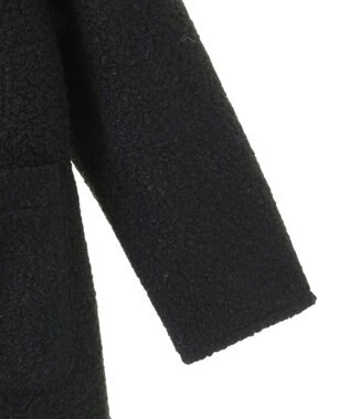 Green Parks ノーカラーＺＩＰジャコット Black