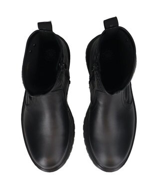 INTER-CHAUSSURES 【BUSSOLA】ストレッチショートブーツ ブラック