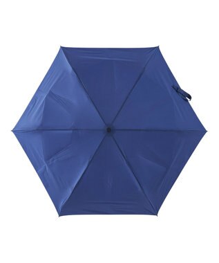 MOONBAT urawaza sim(ウラワザ スリム) 3秒でたためる傘 折りたたみ傘 55cm 大きめ UV ディープブルー